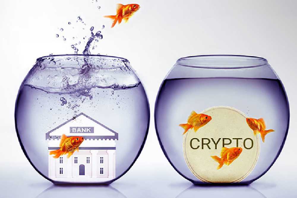 Bank and crypto