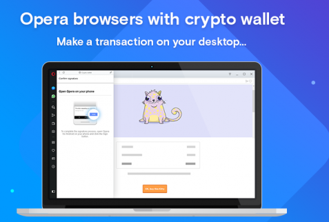 Opera desktop browser crypto