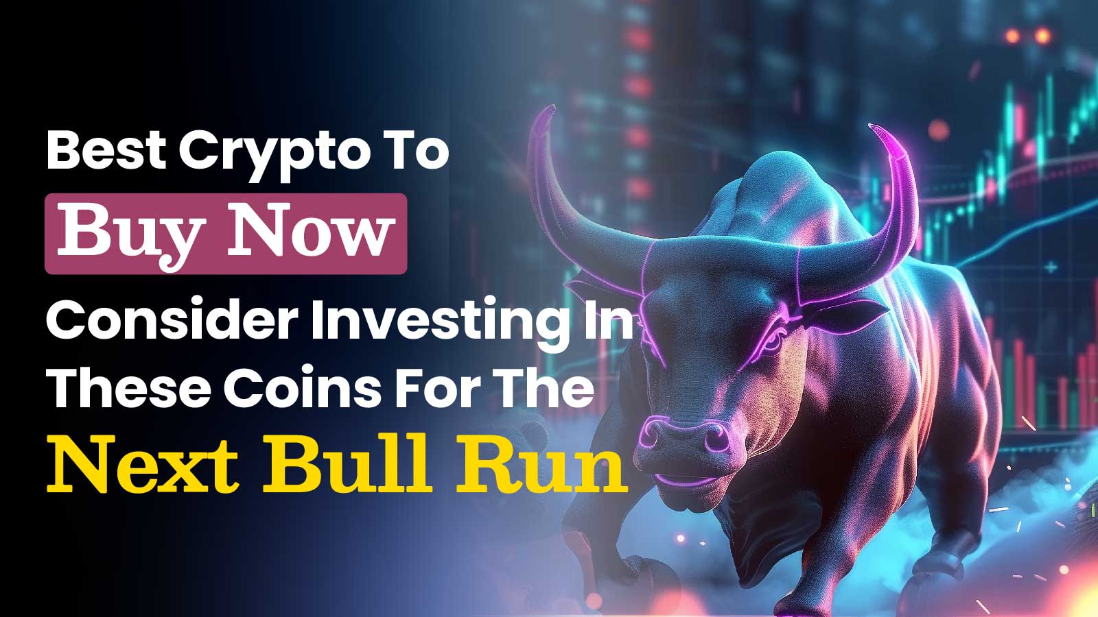 Best Crypto to Buy Now – Consider Investing in These Coins for the Next Bull Run