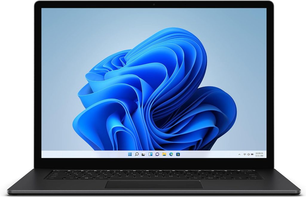 The image of Microsoft Surface Laptop 4 from Amazon. 